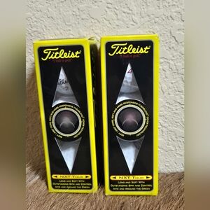 Titleist NXT Tour Golf Balls New In Box 2 Box Lot (6 Balls)